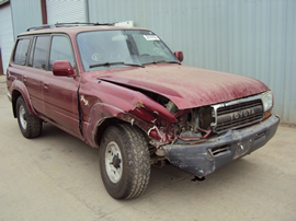 1997 TOYOTA LAND CRUISER 4.0L AT 4WD COLOR RED STK Z12335