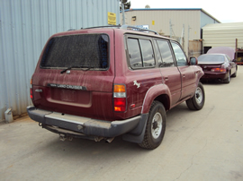 1997 TOYOTA LAND CRUISER 4.0L AT 4WD COLOR RED STK Z12335