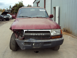 1997 TOYOTA LAND CRUISER 4.0L AT 4WD COLOR RED STK Z12335