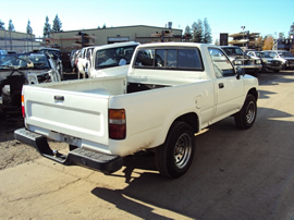 1993 TOYOTA PICK UP TRUCK REGULAR CAB 2.4L EFI MT 5 SPEED 2WD COLOR WHITE STK Z12339