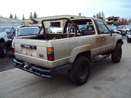 1985 TOYOTA 4RUNNER 2 DOOR 2.4L EFI AT 4X4 COLOR GOLD STK Z21340