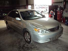 2002 TOYOTA CAMRY 4 DOOR SEDAN LE MODEL 3.0L AT FWD COLOR SILVER STK Z12342