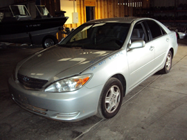 2002 TOYOTA CAMRY 4 DOOR SEDAN LE MODEL 3.0L AT FWD COLOR SILVER STK Z12342