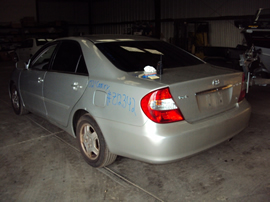 2002 TOYOTA CAMRY 4 DOOR SEDAN LE MODEL 3.0L AT FWD COLOR SILVER STK Z12342
