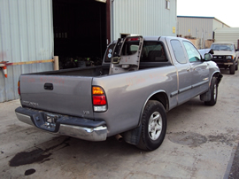 2000 TOYOTA TUNDRA XTRA CAB 4.7L V8 AT 2WD COLOR PURPLE STK Z12344