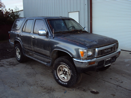 1991 TOYOTA 4RUNNER SR5 MODEL 3.0L V6 AT 4X4 COLOR GRAY STK Z12346