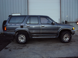 1991 TOYOTA 4RUNNER SR5 MODEL 3.0L V6 AT 4X4 COLOR GRAY STK Z12346