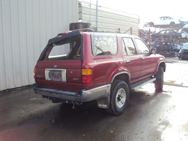 1995 TOYOTA 4RUNNER SUV SR5 MODEL 3.0L V6 MT 4X4 COLOR RED STK #Z12357