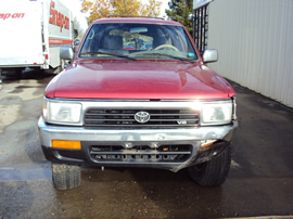 1995 TOYOTA 4RUNNER SUV SR5 MODEL 3.0L V6 MT 4X4 COLOR RED STK #Z12357