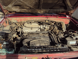 1995 TOYOTA 4RUNNER SUV SR5 MODEL 3.0L V6 MT 4X4 COLOR RED STK #Z12357