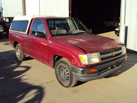 1997 TOYOTA TACOMA REGULAR CAB SHORT BED STANDARD MODEL 2.4L MT 2WD COLOR RED STK Z12359