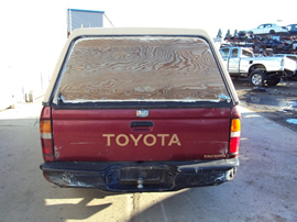 1997 TOYOTA TACOMA REGULAR CAB SHORT BED STANDARD MODEL 2.4L MT 2WD COLOR RED STK Z12359