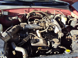 1997 TOYOTA TACOMA REGULAR CAB SHORT BED STANDARD MODEL 2.4L MT 2WD COLOR RED STK Z12359
