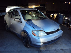 2000 TOYOTA ECHO 4 DOOR SEDAN 1.5L MT FWD COLOR SILVER STK Z13361