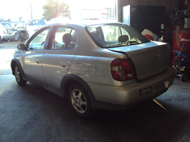 2000 TOYOTA ECHO 4 DOOR SEDAN 1.5L MT FWD COLOR SILVER STK Z13361