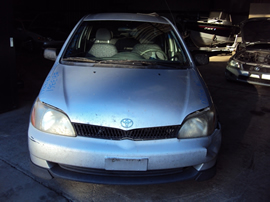 2000 TOYOTA ECHO 4 DOOR SEDAN 1.5L MT FWD COLOR SILVER STK Z13361