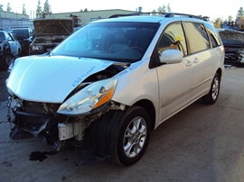 2006 TOYOTA SIENNA LIMITED MODEL ALL POWER 3.3L AT AWD COLOR WHITE STK Z13364