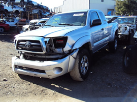 2005 TOYOTA TACOMA XTRA CAB PRE RUNNER SR5 MODEL 4.0L V6 AT 2WD COLOR SILVER STK Z13369