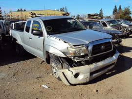 2005 TOYOTA TACOMA XTRA CAB PRE RUNNER SR5 MODEL 4.0L V6 AT 2WD COLOR SILVER STK Z13369