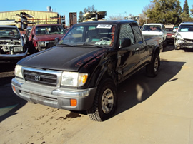 2000 TOYOTA TACOMA XTRA CAB PRE RUNNER TRD MODEL 3.4L V6 MT 4X4 WITH REAR DIFF LOCK COLOR BLACK STK Z13370