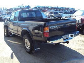 2000 TOYOTA TACOMA XTRA CAB PRE RUNNER TRD MODEL 3.4L V6 MT 4X4 WITH REAR DIFF LOCK COLOR BLACK STK Z13370