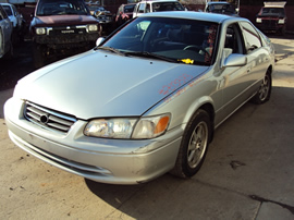 2000 TOYOTA CAMRY 4 DOOR SEDAN LE MODEL 3.0L V6 AT FWD COLOR SILVER STK Z13373