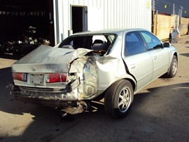 2000 TOYOTA CAMRY 4 DOOR SEDAN LE MODEL 3.0L V6 AT FWD COLOR SILVER STK Z13373