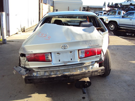 2000 TOYOTA CAMRY 4 DOOR SEDAN LE MODEL 3.0L V6 AT FWD COLOR SILVER STK Z13373