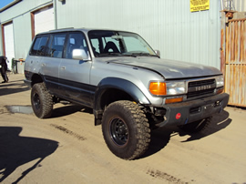 1991 TOYOTA LAND CRUISER 4.0L AT 4X4 COLOR SILVER STK Z13376