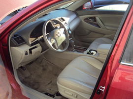 2007 TOYOTA CAMRY 4 DOOR SEDAN LE MODEL 2.4L AT 2WD COLOR RED STK Z13379
