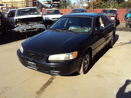1997 TOYOTA CAMRY 4 DOOR SEDAN LE MODEL 2.2L 4 CYL CA EMISS AT FWD COLOR BLACK STK Z13381