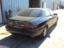 1997 TOYOTA CAMRY 4 DOOR SEDAN LE MODEL 2.2L 4 CYL CA EMISS AT FWD COLOR BLACK STK Z13381