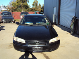 1997 TOYOTA CAMRY 4 DOOR SEDAN LE MODEL 2.2L 4 CYL CA EMISS AT FWD COLOR BLACK STK Z13381