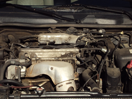 1997 TOYOTA CAMRY 4 DOOR SEDAN LE MODEL 2.2L 4 CYL CA EMISS AT FWD COLOR BLACK STK Z13381