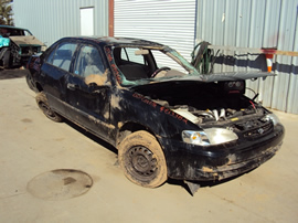 2000 TOYOTA COROLLA 4 DOOR SEDAN CE MODEL 1.8L AT FWD COLOR BLACK STK Z13382