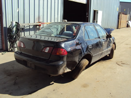 2000 TOYOTA COROLLA 4 DOOR SEDAN CE MODEL 1.8L AT FWD COLOR BLACK STK Z13382