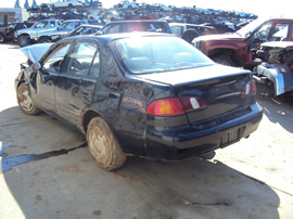 2000 TOYOTA COROLLA 4 DOOR SEDAN CE MODEL 1.8L AT FWD COLOR BLACK STK Z13382