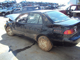 2000 TOYOTA COROLLA 4 DOOR SEDAN CE MODEL 1.8L AT FWD COLOR BLACK STK Z13382