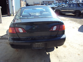 2000 TOYOTA COROLLA 4 DOOR SEDAN CE MODEL 1.8L AT FWD COLOR BLACK STK Z13382
