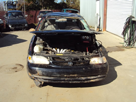 2000 TOYOTA COROLLA 4 DOOR SEDAN CE MODEL 1.8L AT FWD COLOR BLACK STK Z13382