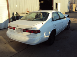1997 TOYOTA CAMRY 4 DOOR SEDAN CE MODEL 2.2L 4CYL AT FWD COLOR WHITE STK Z13383