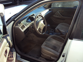 1997 TOYOTA CAMRY 4 DOOR SEDAN CE MODEL 2.2L 4CYL AT FWD COLOR WHITE STK Z13383