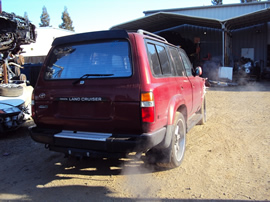 1994 TOYOTA LAND CRUISER SUV 4.6L AT 4X4 COLOR RED STK Z13388
