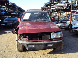 1994 TOYOTA LAND CRUISER SUV 4.6L AT 4X4 COLOR RED STK Z13388