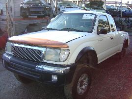 1999 TOYOTA TACOMA SR5 MODEL  XTRA CAB 3.4L MT 4X4 COLOR WHITE