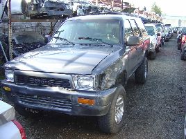 1990 TOYOTA 4RUNNER SR5 MODEL SUV 2.4L EFI MT 4X4 COLOR GRAY