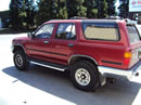 1995 TOYOTA 4RUNNER SR5 MODEL 3.0L V6 AT 4X4 COLOR RED Z14685