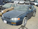 1996 TOYOTA CAMRY V-6, AUTO TRANS, COLOR:BLUE, STK:Z-09038