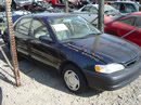 1999 TOYOTA COROLLA 4 DOOR COLOR BLUE STK Z09040