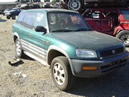 1997 TOYOTA RAV 4 , 5 SPEED TRANSMISSION , COLOR : GREEN STK: Z09032